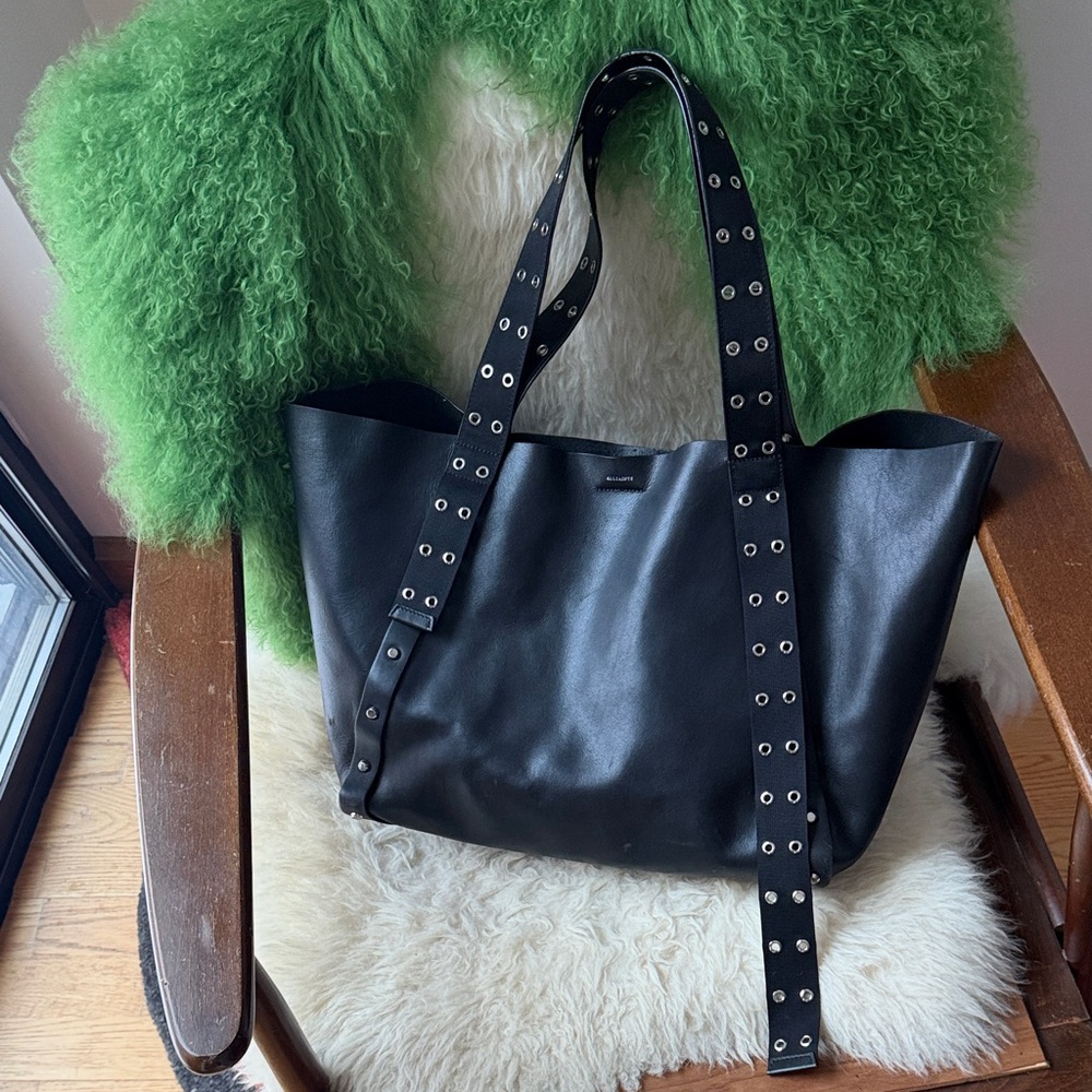 All saints SID EAST WEST Tote Bag - Picture 3 of 9